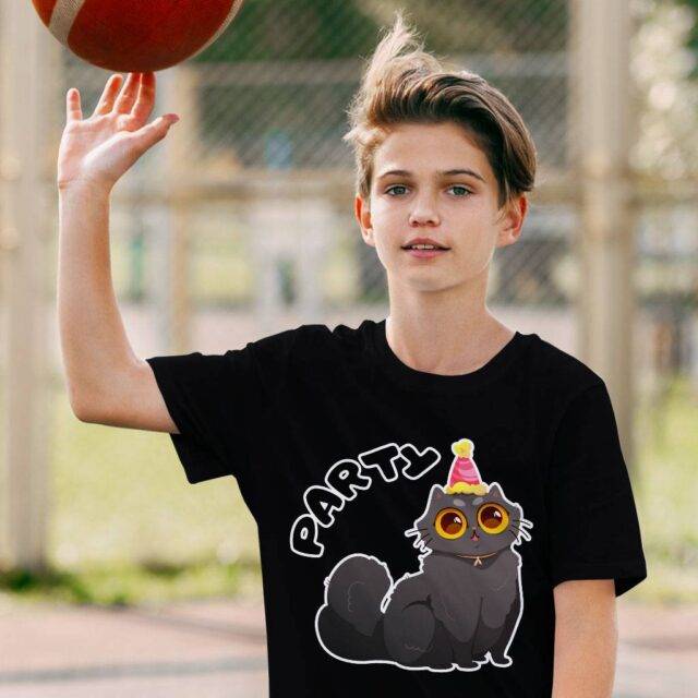 Meow and Play: Unleash the Purrfect Style with Cat Kids T-Shirts!
