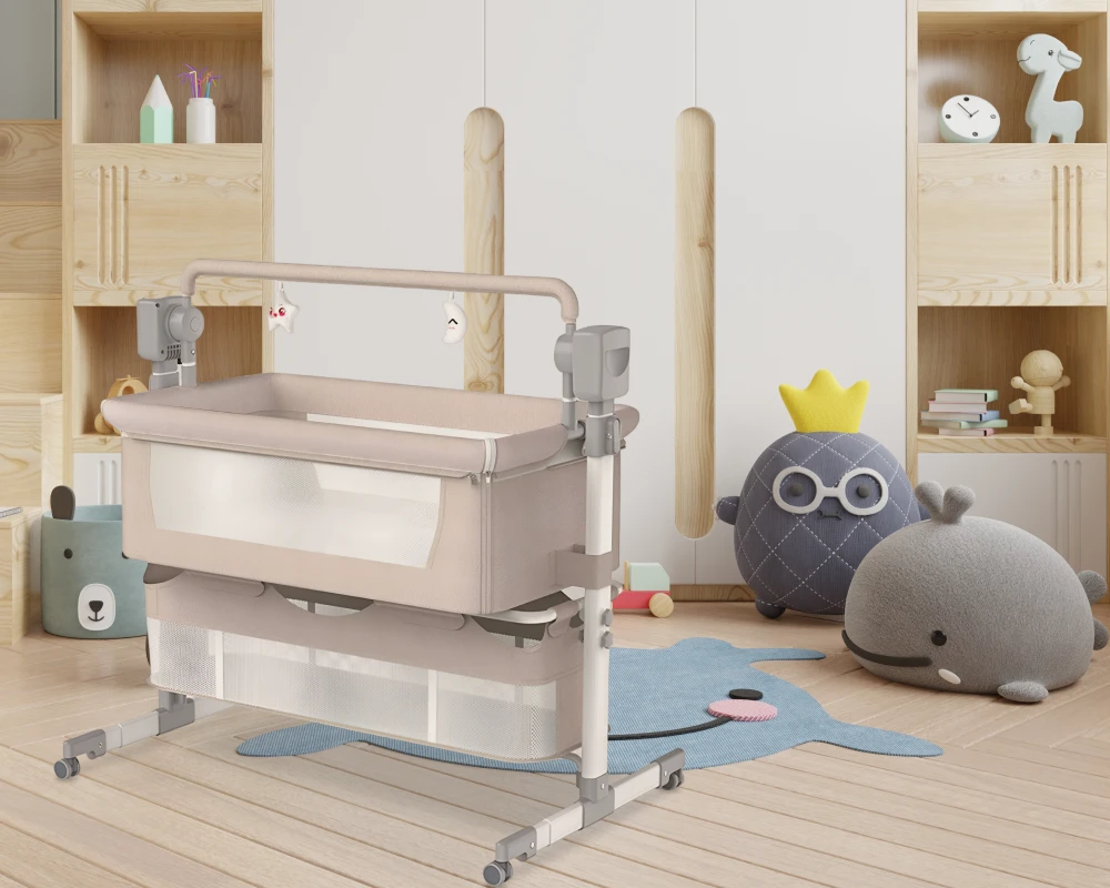 bedside rocking bassinet